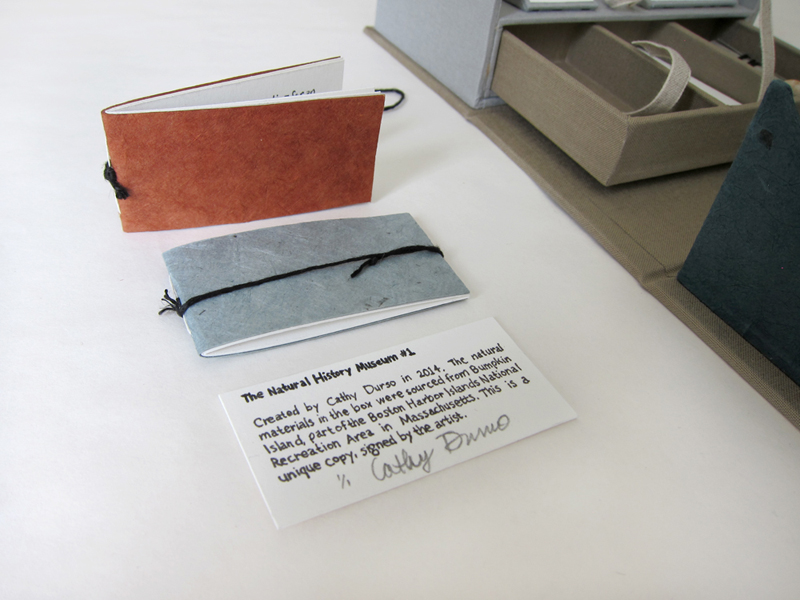 The Natural History Museum #1, an artist's book by Cathy Durso