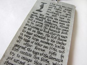 The Natural History Museum #1, an artist's book by Cathy Durso