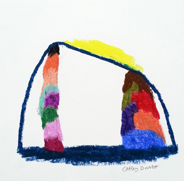 Tent with Color Towers 2