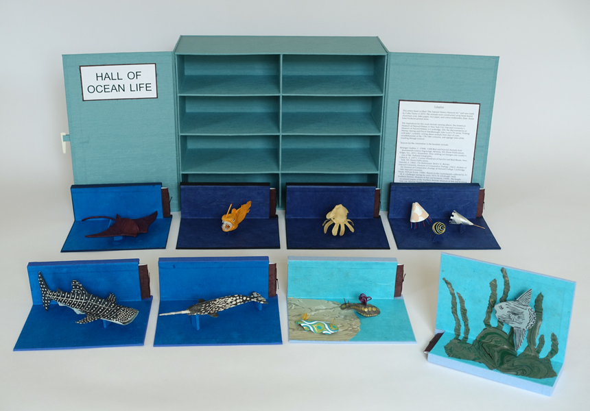 The Natural History Museum #2, an artist's book by Cathy Durso
